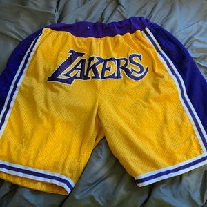 Los Angeles Lakers Basketball Shorts